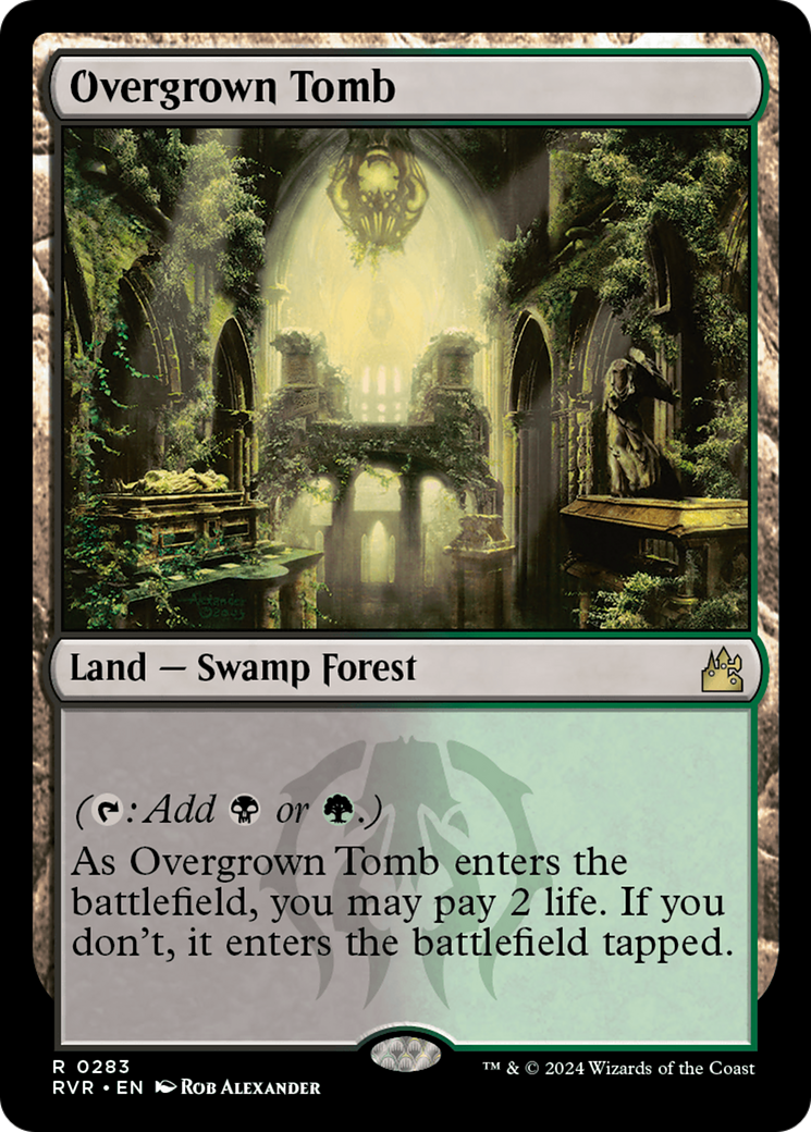 Overgrown Tomb [Ravnica Remastered] | Tables and Towers