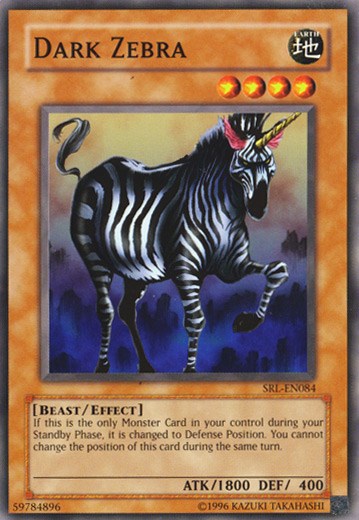 Dark Zebra [SRL-EN084] Common | Tables and Towers