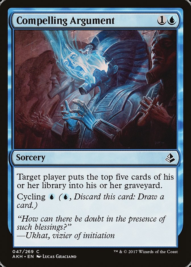 Compelling Argument [Amonkhet] | Tables and Towers
