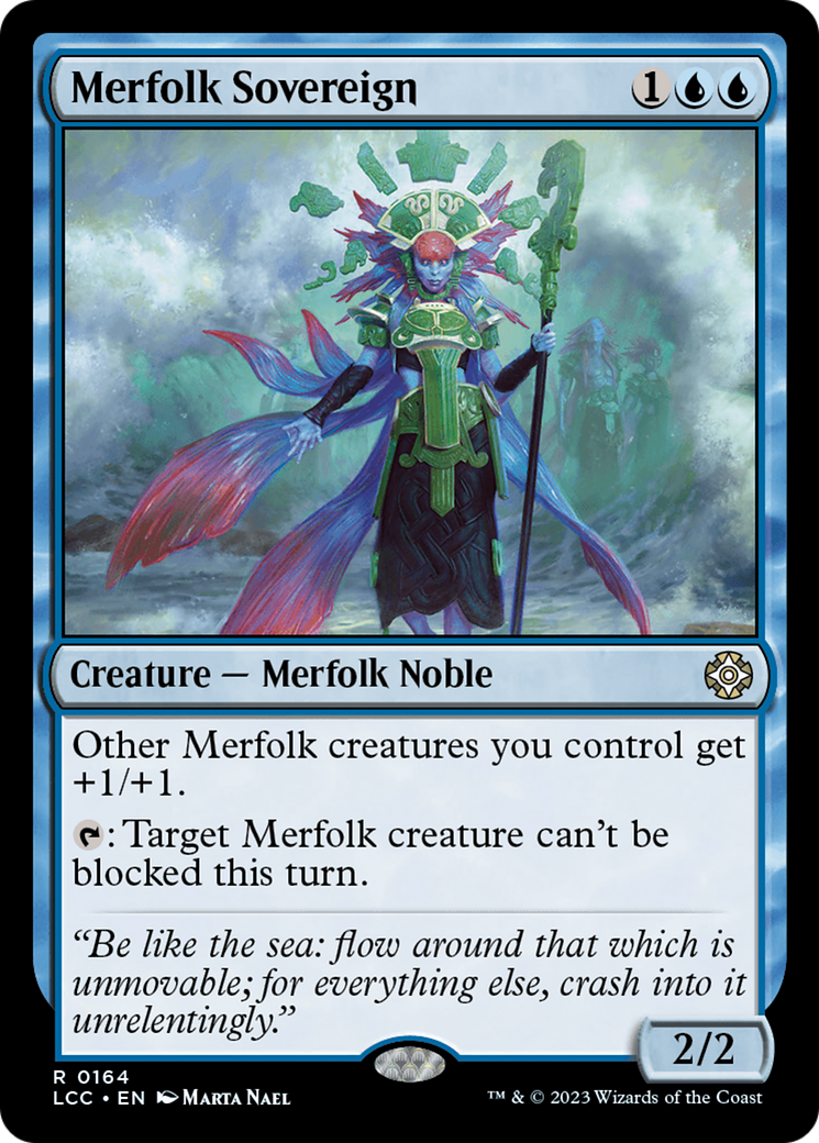 Merfolk Sovereign [The Lost Caverns of Ixalan Commander] | Tables and Towers