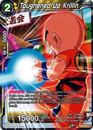 Toughened Up Krillin (TB2-053) [World Martial Arts Tournament] | Tables and Towers