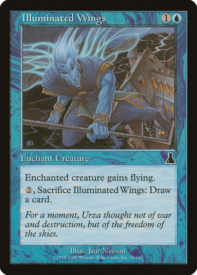 Illuminated Wings [Urza's Destiny] | Tables and Towers