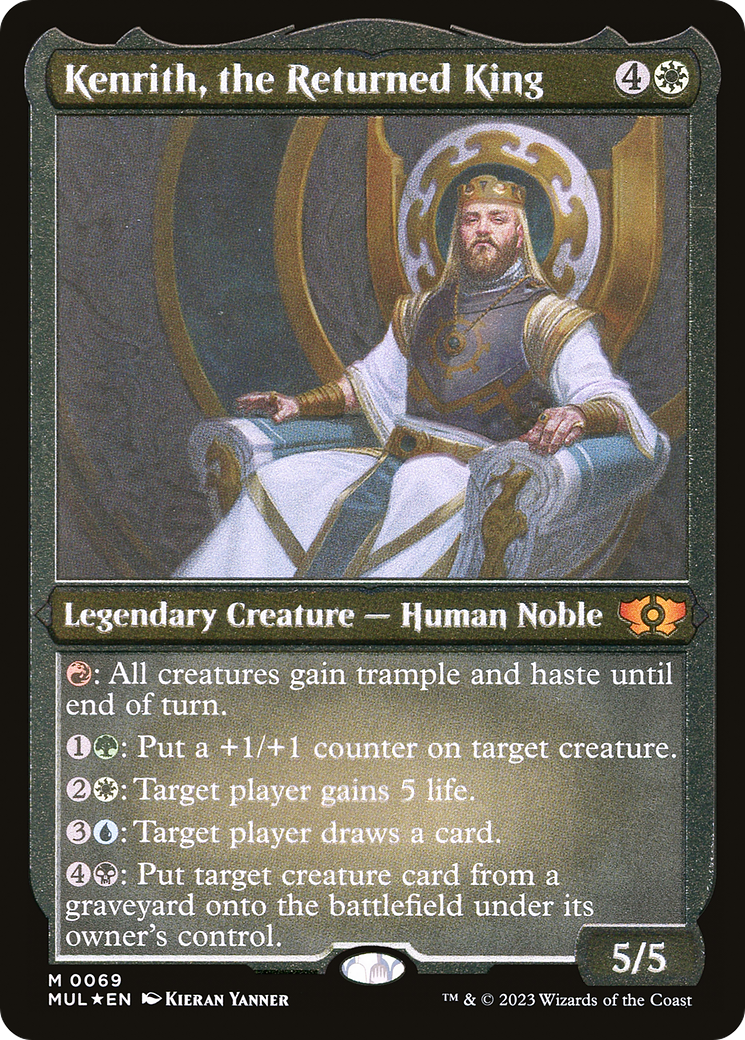 Kenrith, the Returned King (Foil Etched) [Multiverse Legends] | Tables and Towers