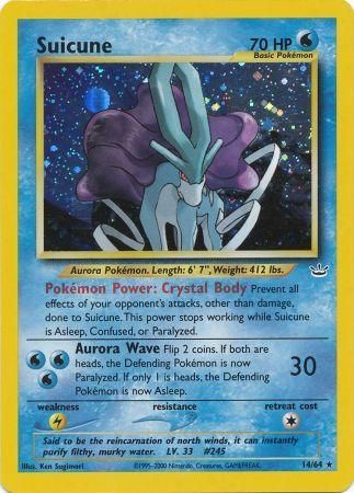 Suicune (14/64) [Neo Revelation Unlimited] | Tables and Towers