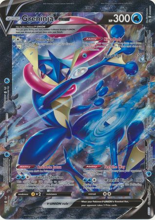 Greninja V-Union (Jumbo Card) [Sword & Shield: Black Star Promos] | Tables and Towers