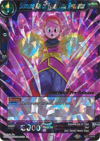 Supreme Kai of Time, Time Regulator (BT7-104_PR) [Assault of the Saiyans Prerelease Promos] | Tables and Towers