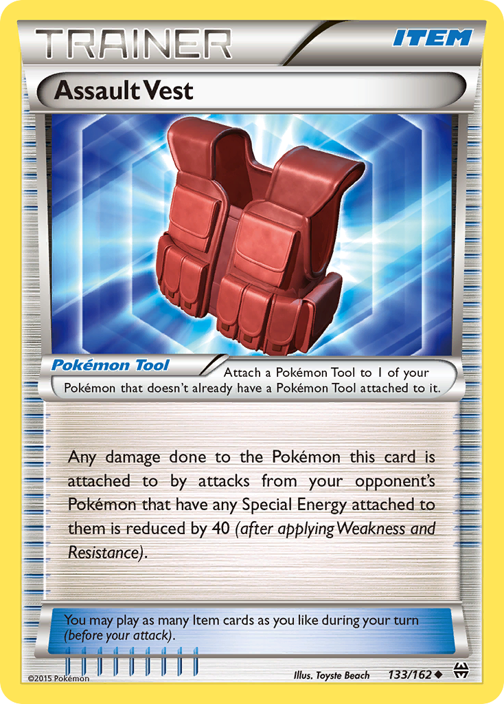 Assault Vest (133/162) [XY: BREAKthrough] | Tables and Towers