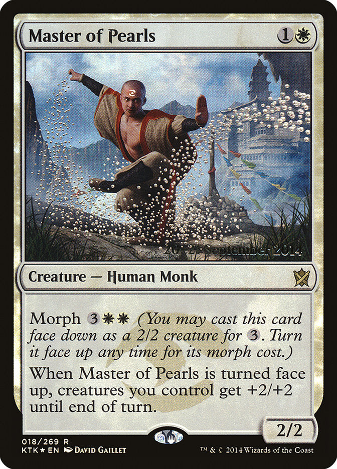 Master of Pearls [Khans of Tarkir Prerelease Promos] | Tables and Towers