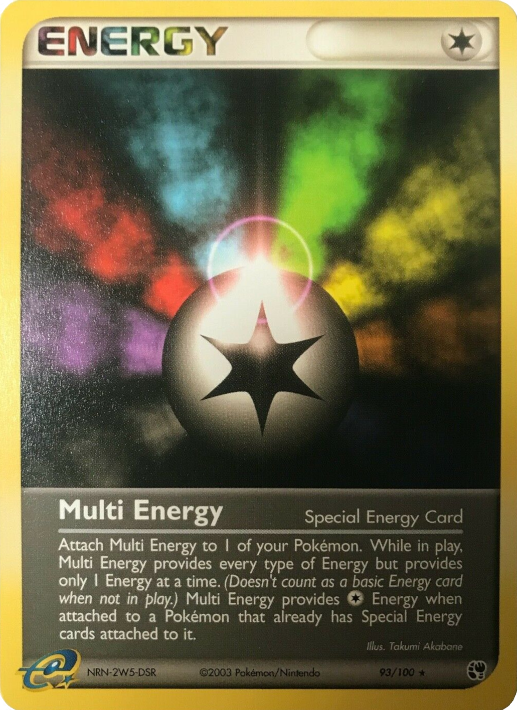 Multi Energy (93/100) (League Promo) [EX: Sandstorm] | Tables and Towers