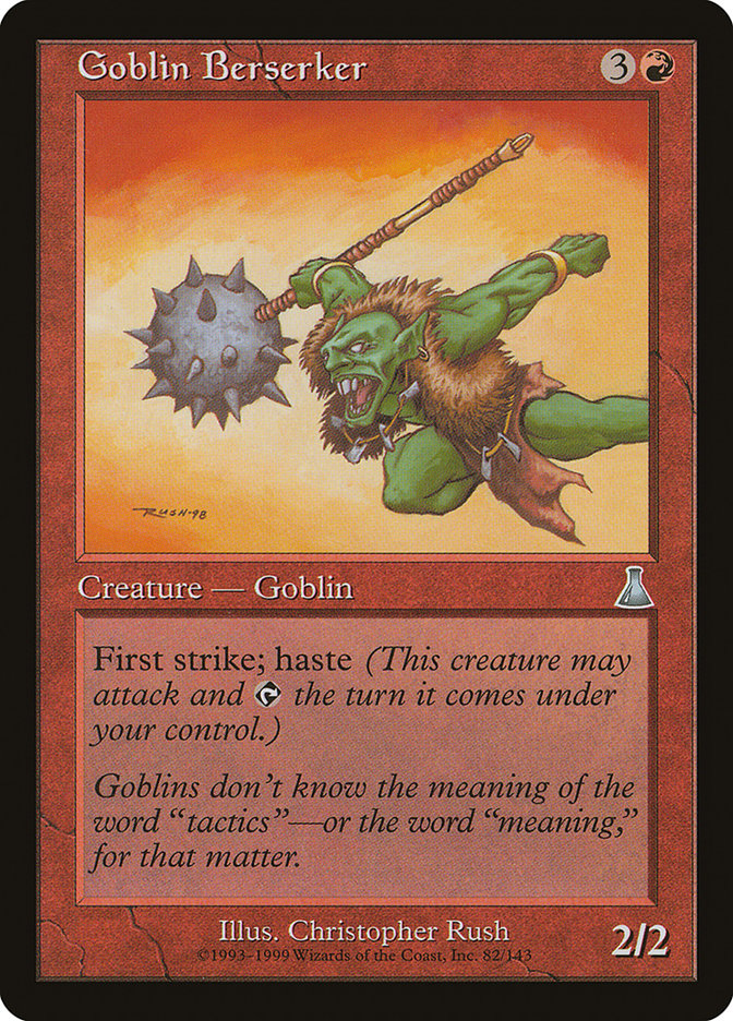 Goblin Berserker [Urza's Destiny] | Tables and Towers