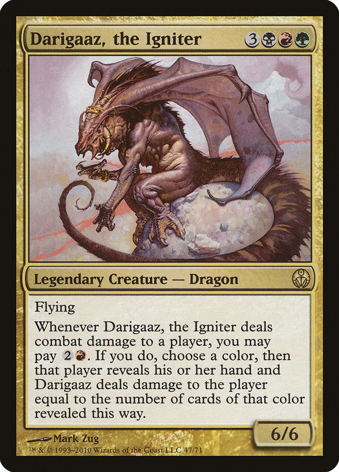 Darigaaz, the Igniter [Duel Decks: Phyrexia vs. the Coalition] | Tables and Towers