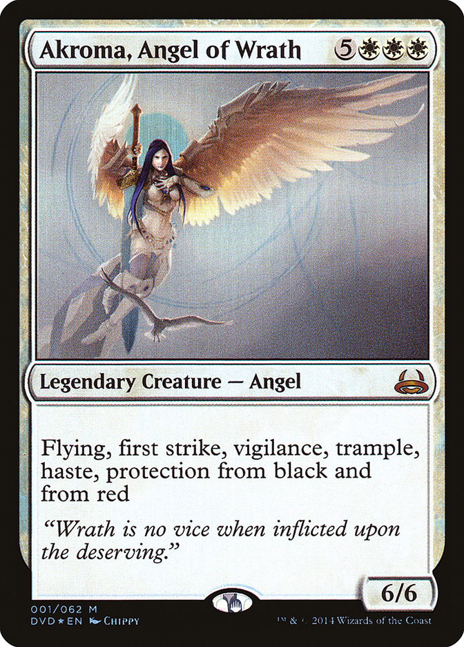 Akroma, Angel of Wrath (Divine vs. Demonic) [Duel Decks Anthology] | Tables and Towers