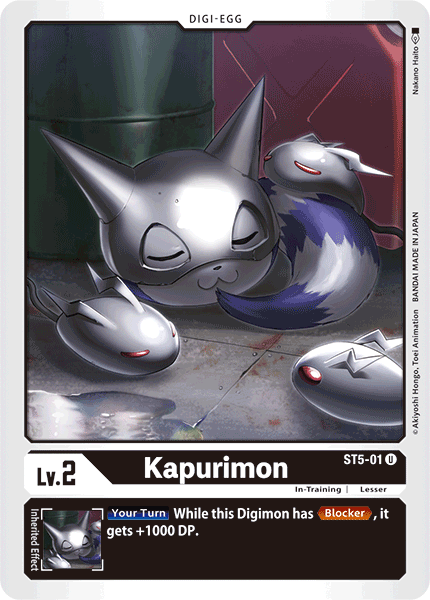 Kapurimon [ST5-01] [Starter Deck: Machine Black] | Tables and Towers