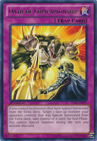 Oath of Companionship [LVAL-EN079] Rare | Tables and Towers