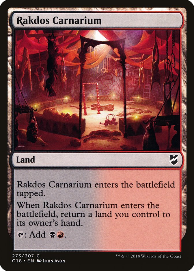 Rakdos Carnarium [Commander 2018] | Tables and Towers