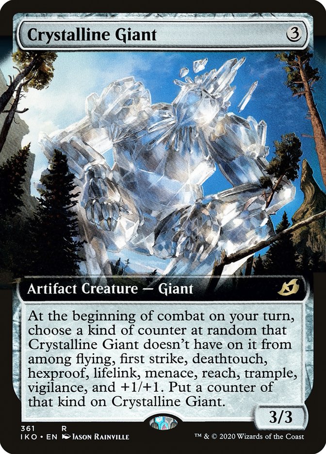 Crystalline Giant (Extended Art) [Ikoria: Lair of Behemoths] | Tables and Towers