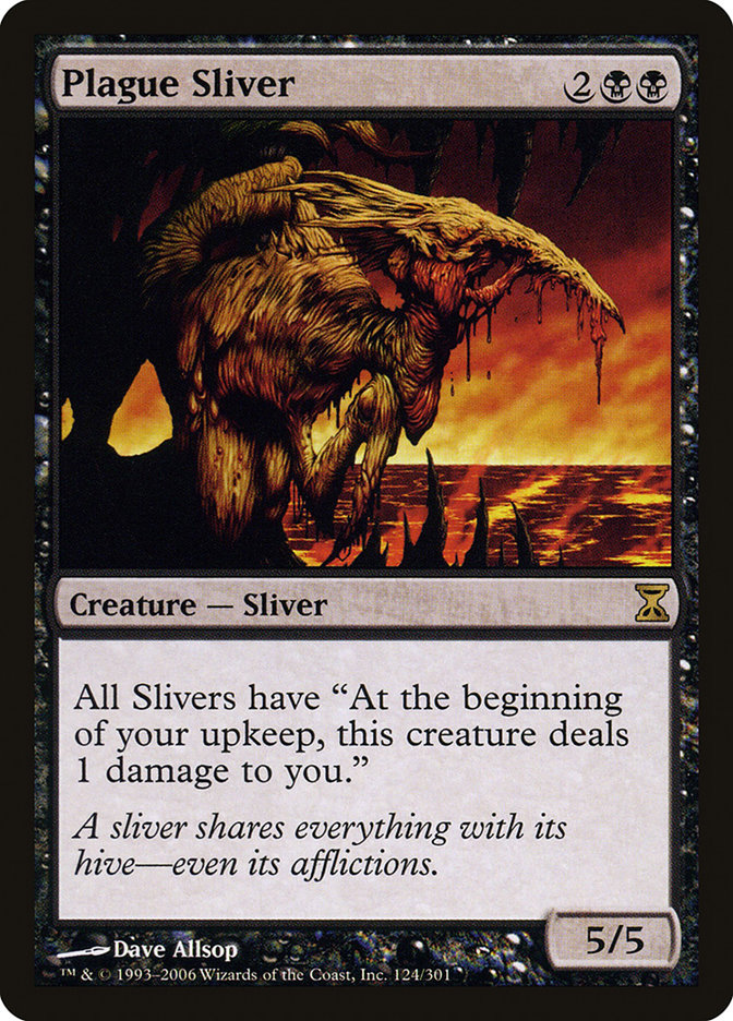 Plague Sliver [Time Spiral] | Tables and Towers