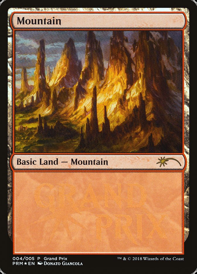 Mountain (2018d) [Grand Prix Promos] | Tables and Towers