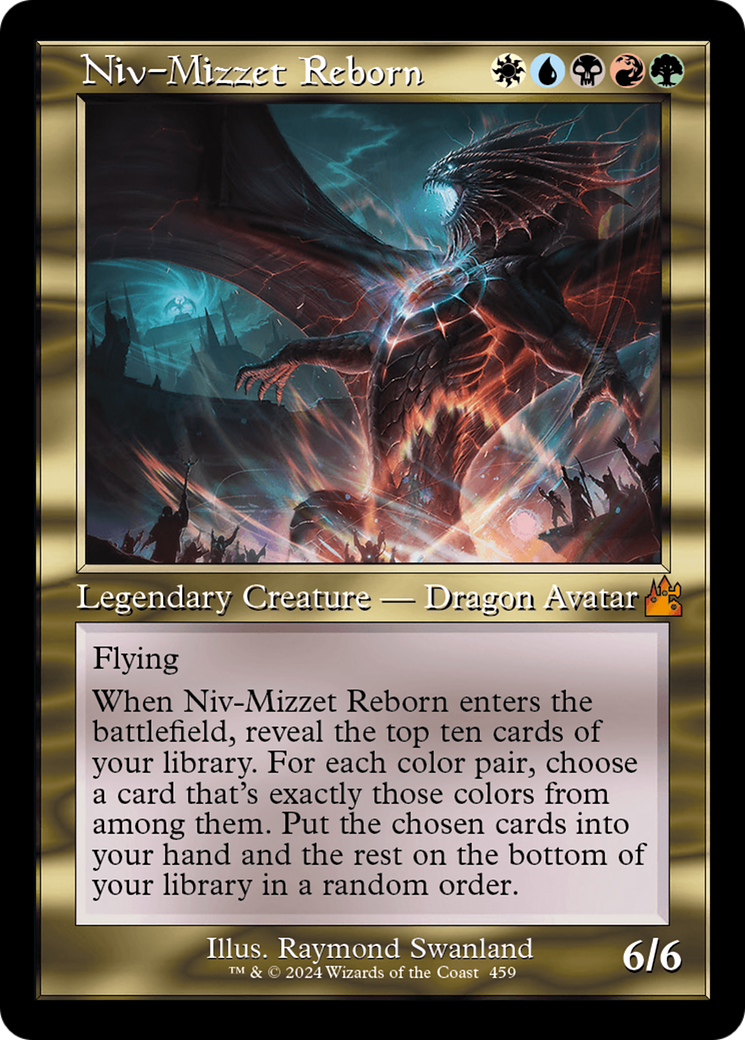 Niv-Mizzet Reborn (Retro Frame) [Ravnica Remastered] | Tables and Towers