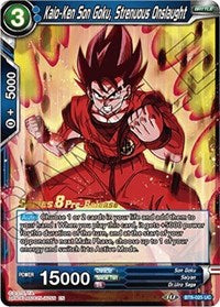 Kaio-Ken Son Goku, Strenuous Onslaught (BT8-025_PR) [Malicious Machinations Prerelease Promos] | Tables and Towers