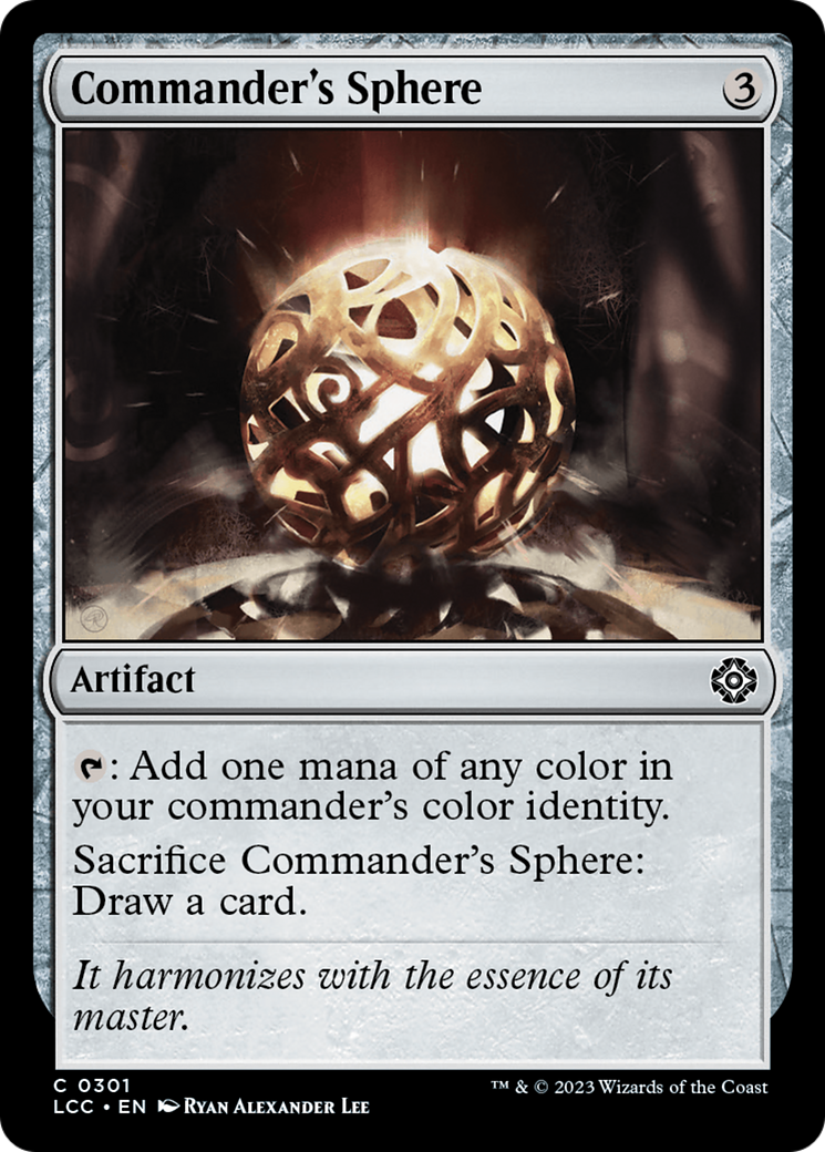 Commander's Sphere [The Lost Caverns of Ixalan Commander] | Tables and Towers