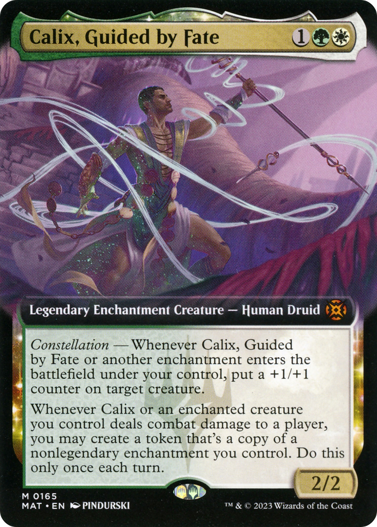 Calix, Guided by Fate (Extended Art) [March of the Machine: The Aftermath] | Tables and Towers