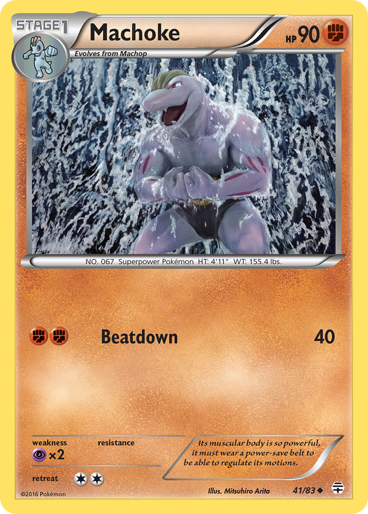 Machoke (41/83) [XY: Generations] | Tables and Towers