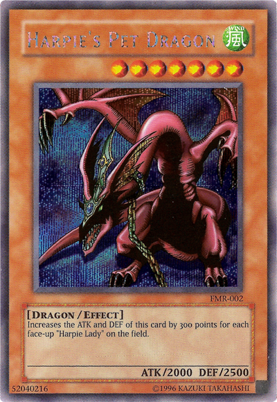 Harpie's Pet Dragon (Forbidden Memories) [FMR-002] Prismatic Secret Rare | Tables and Towers