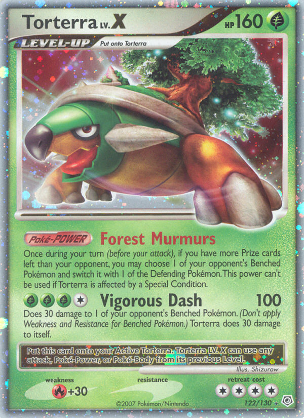 Torterra LV.X (122/130) [Diamond & Pearl: Base Set] | Tables and Towers