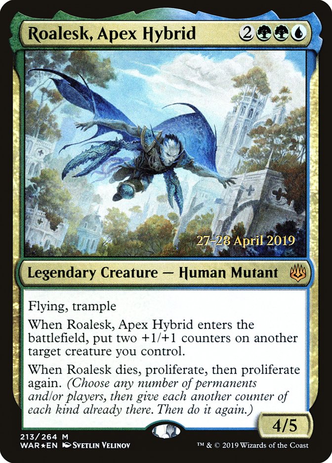 Roalesk, Apex Hybrid [War of the Spark Prerelease Promos] | Tables and Towers