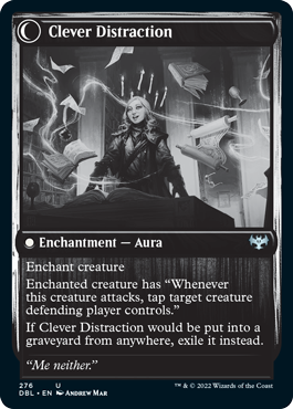 Distracting Geist // Clever Distraction [Innistrad: Double Feature] | Tables and Towers