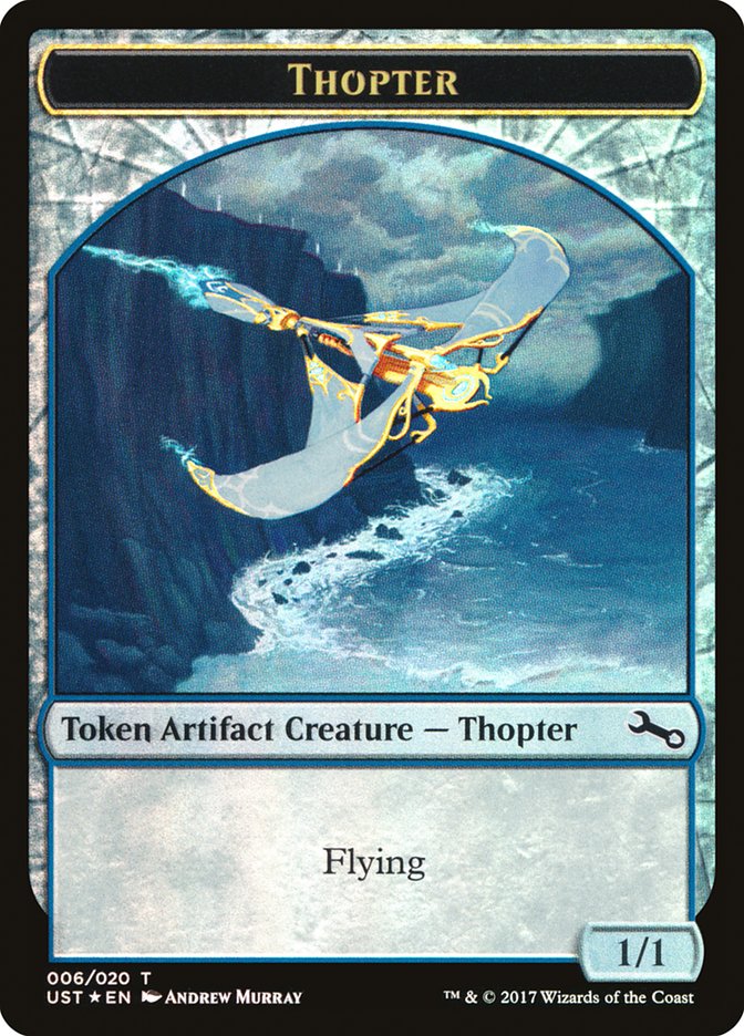 Thopter // Thopter Double-Sided Token [Unstable Tokens] | Tables and Towers