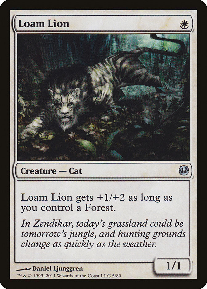 Loam Lion [Duel Decks: Ajani vs. Nicol Bolas] | Tables and Towers