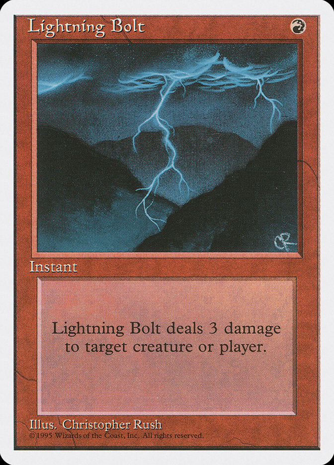 Lightning Bolt [Fourth Edition] | Tables and Towers