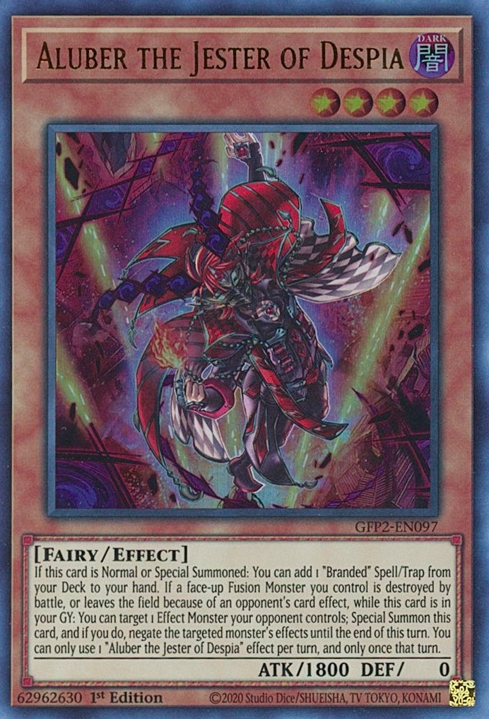 Aluber the Jester of Despia [GFP2-EN097] Ultra Rare | Tables and Towers