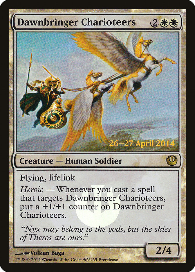 Dawnbringer Charioteers [Journey into Nyx Prerelease Promos] | Tables and Towers