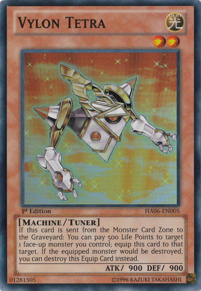 Vylon Tetra [HA06-EN005] Super Rare | Tables and Towers