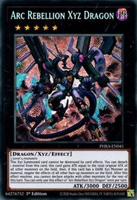 Arc Rebellion Xyz Dragon [PHRA-EN041] Secret Rare | Tables and Towers