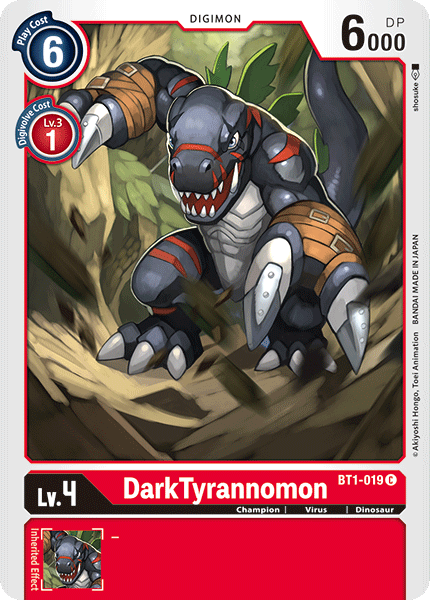 DarkTyrannomon [BT1-019] [Release Special Booster Ver.1.0] | Tables and Towers