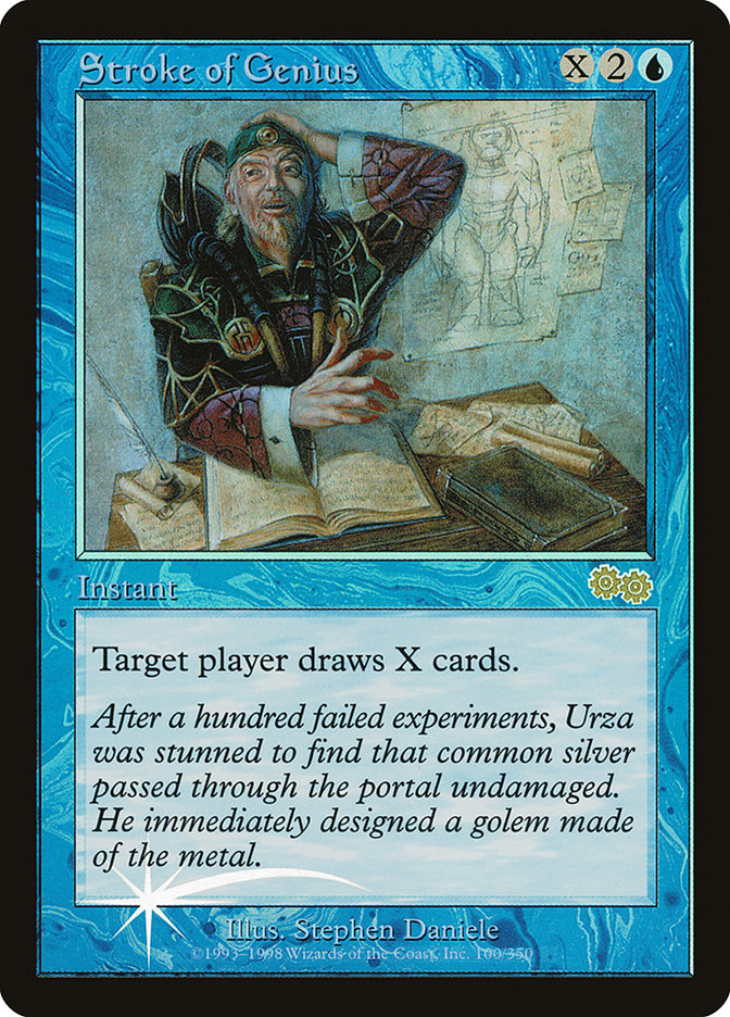Stroke of Genius [Judge Gift Cards 1998] | Tables and Towers