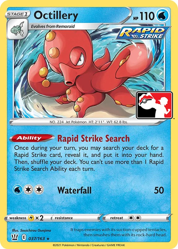 Octillery (037/163) [Prize Pack Series One] | Tables and Towers