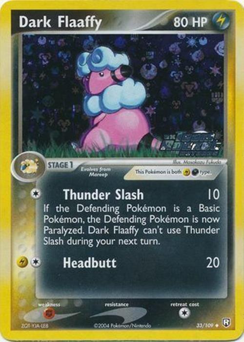 Dark Flaaffy (33/109) (Stamped) [EX: Team Rocket Returns] | Tables and Towers