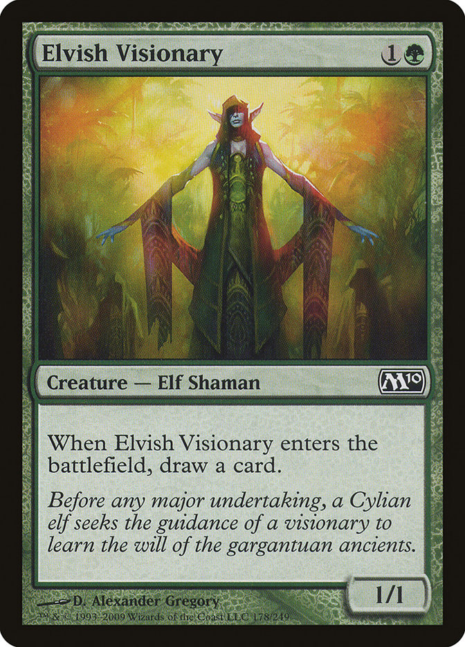 Elvish Visionary [Magic 2010] | Tables and Towers