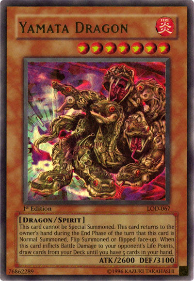 Yamata Dragon [LOD-067] Ultra Rare | Tables and Towers