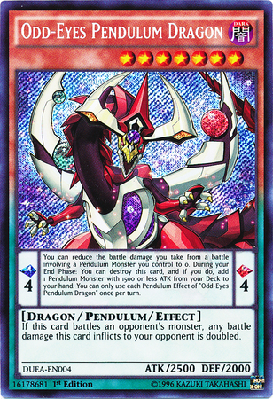 Odd-Eyes Pendulum Dragon [DUEA-EN004] Secret Rare | Tables and Towers