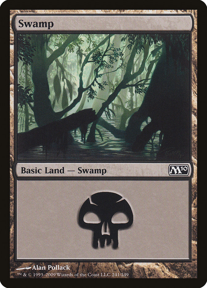 Swamp (241) [Magic 2010] | Tables and Towers