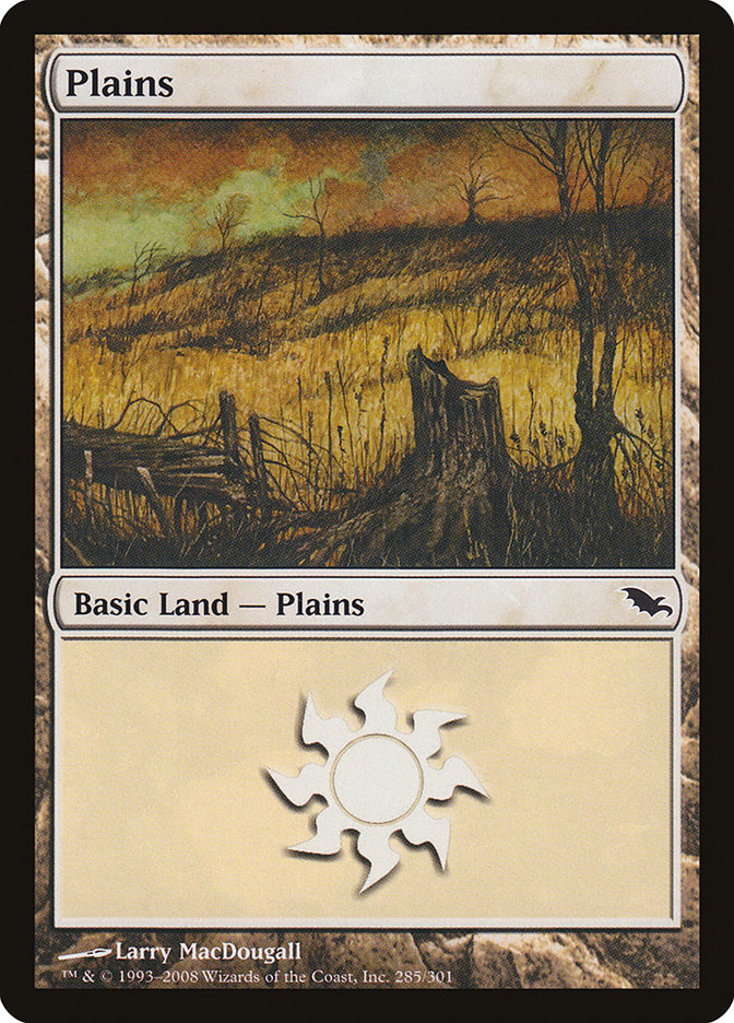 Plains (285) [Shadowmoor] | Tables and Towers