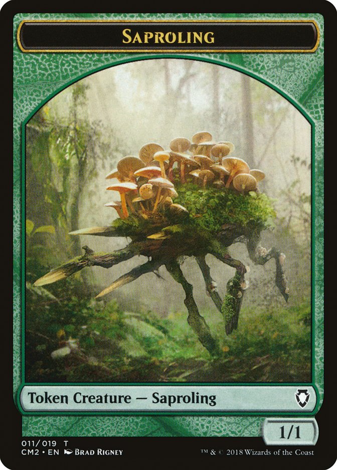 Saproling Token [Commander Anthology Volume II Tokens] | Tables and Towers