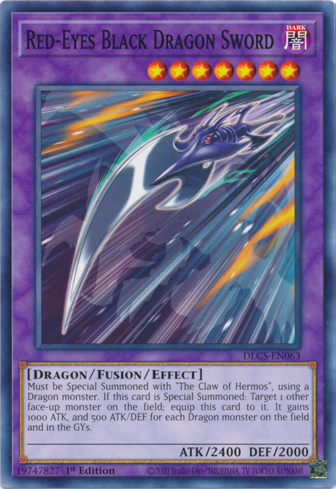 Red-Eyes Black Dragon Sword [DLCS-EN063] Common | Tables and Towers