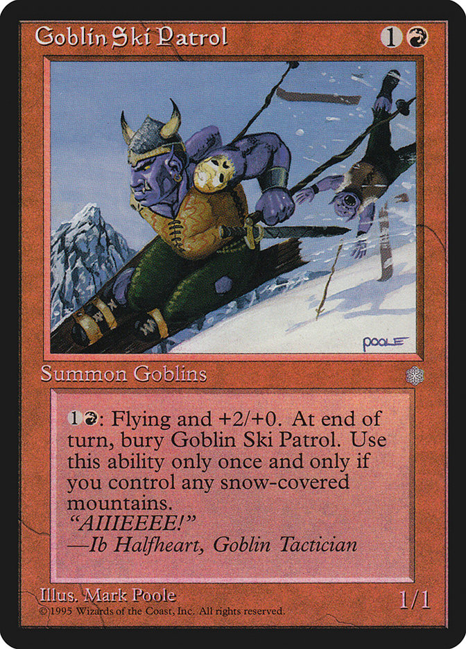 Goblin Ski Patrol [Ice Age] | Tables and Towers